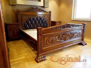 Stilski bračni krevet.Novo